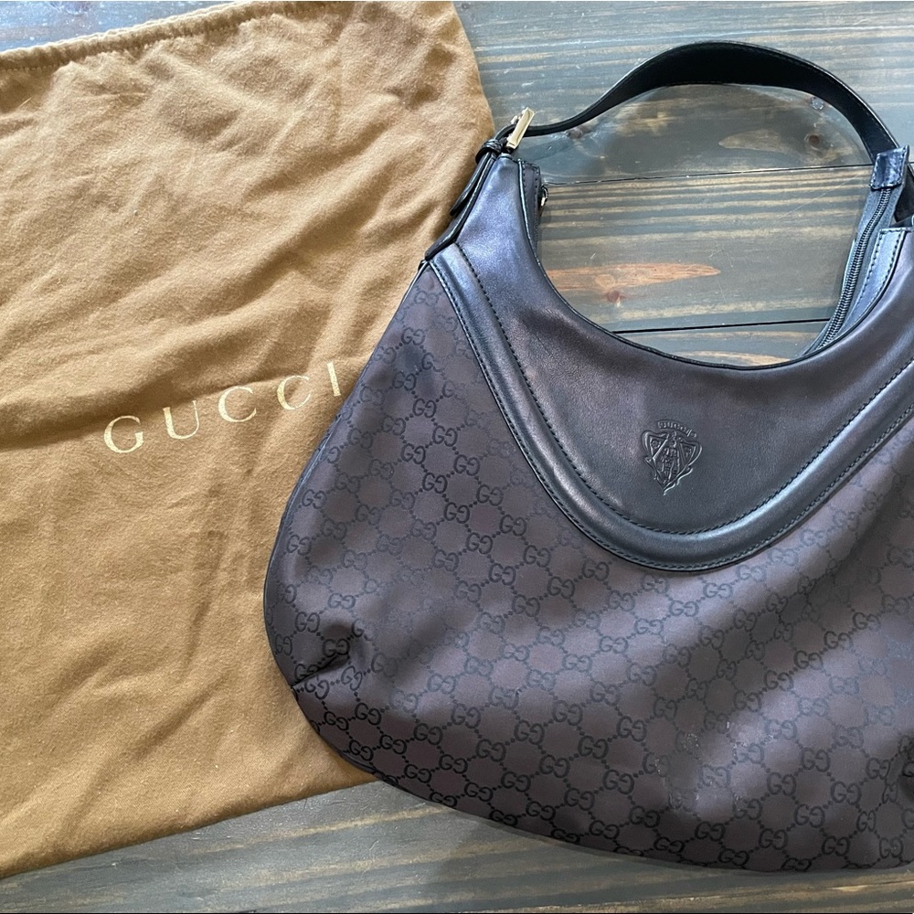 Gucci Brown & Black Purse